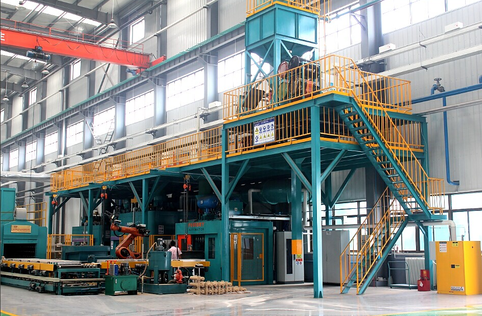 冷芯盒制芯系統